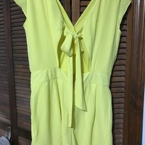 Yellow Romper , only worn once, great condition